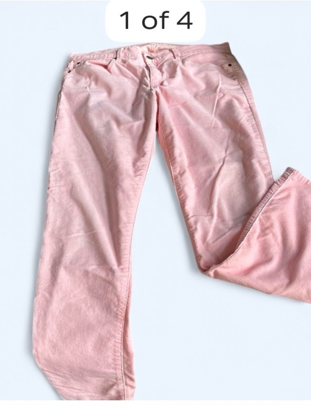 GAP Light Pink Straight-Leg Women's Jeans